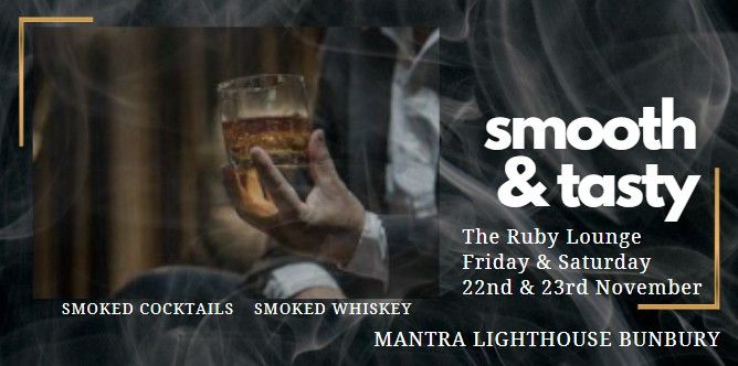 Sip into our smoked cocktail and whiskey menu reimagined