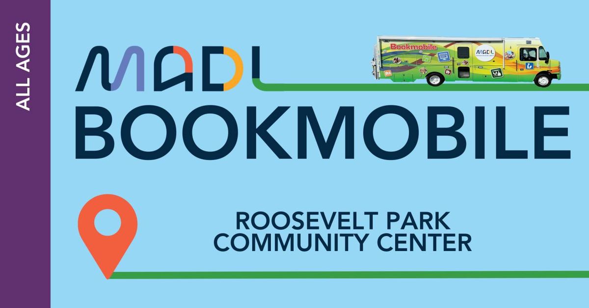 Bookmobile at Roosevelt Park Community Center