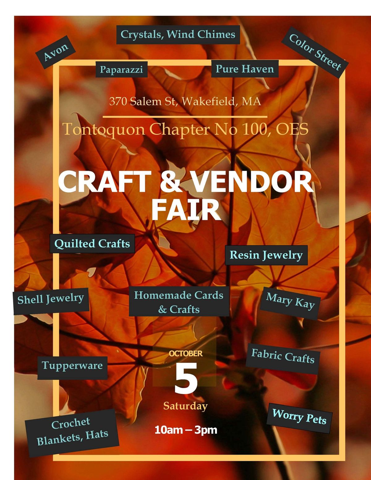 2nd Annual Craft\/Vendor Fair