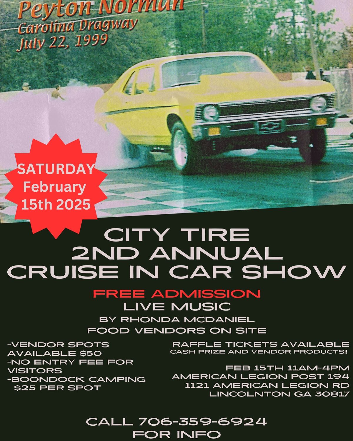 City Tire Annual Cruise In Car Show