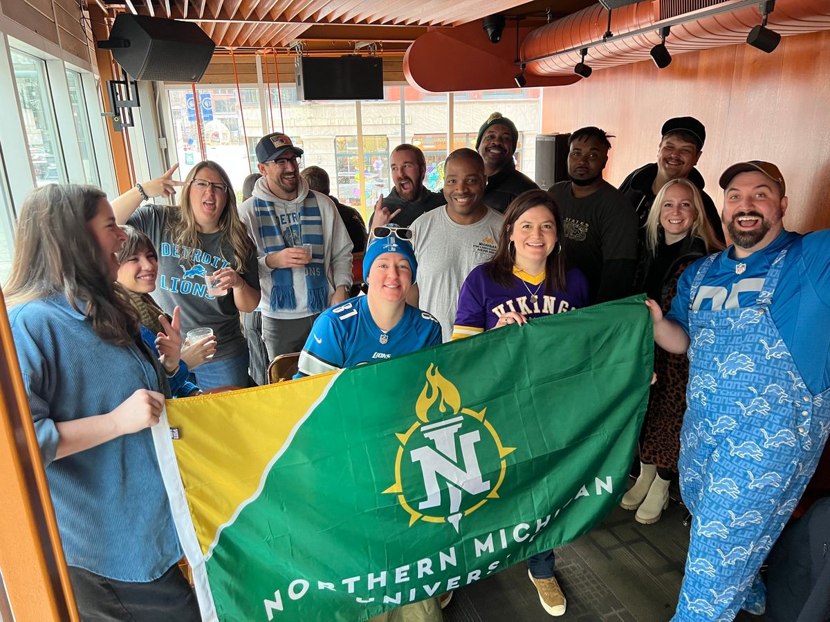 NMU Night at the Detroit Lions