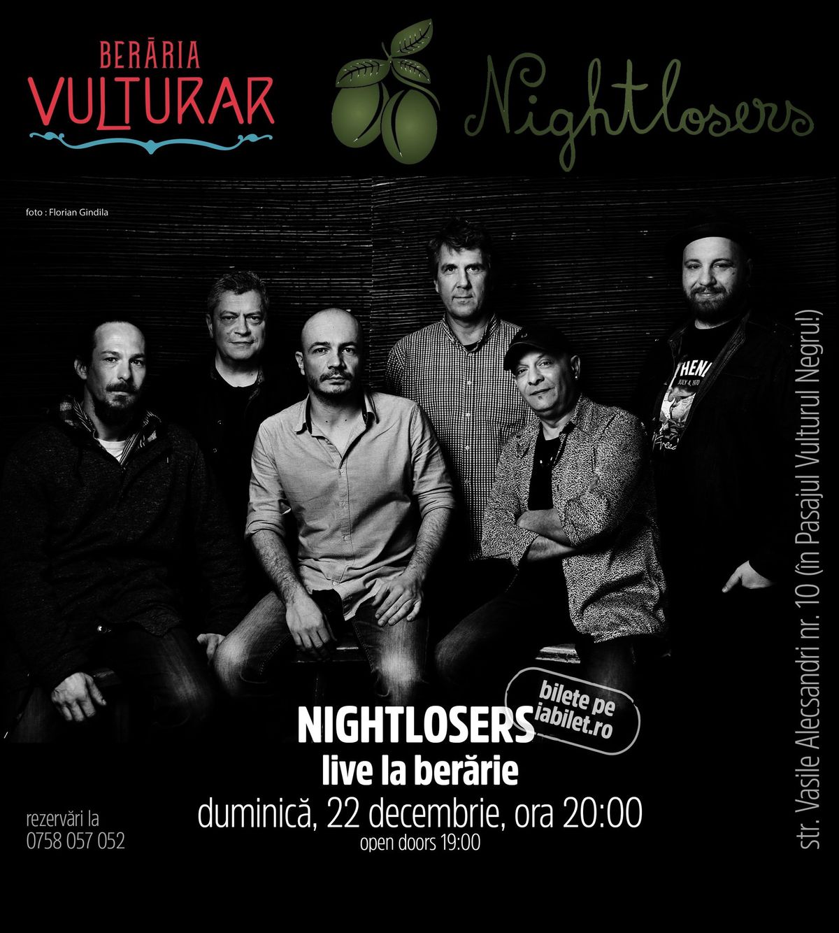 NIGHTLOSERS LIVE @ BER\u0102RIA VULTURAR