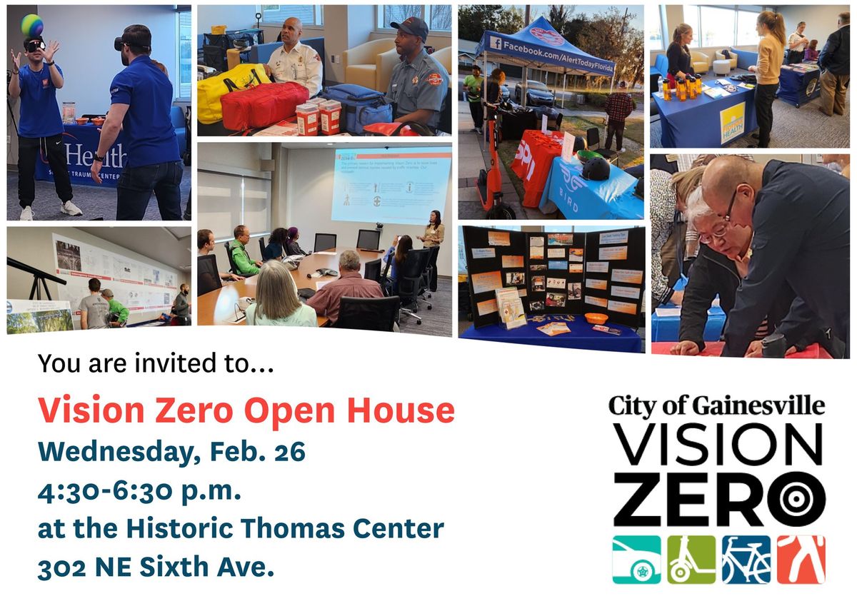 Vision Zero Open House