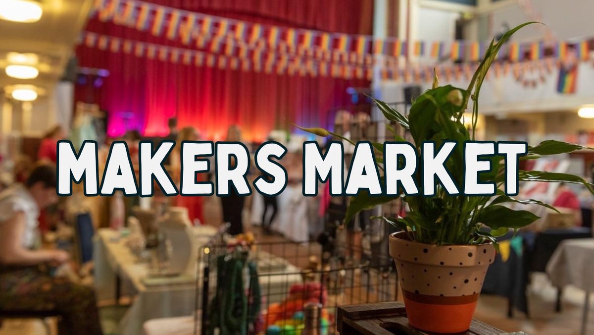 September Makers Market at Portobello Town Hall 