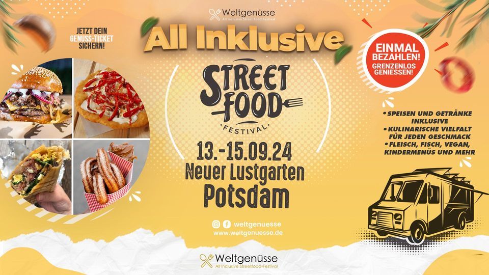 Das All Inklusive Street Food Festival Potsdam 2024