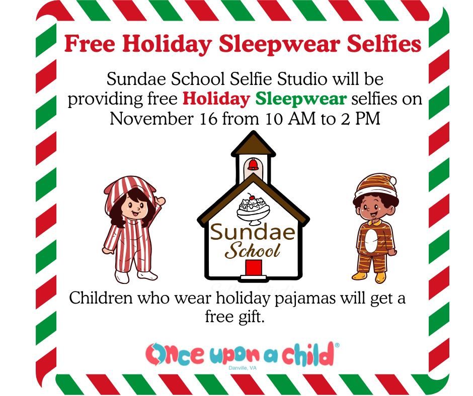 Free Holiday Sleepwear Selfies