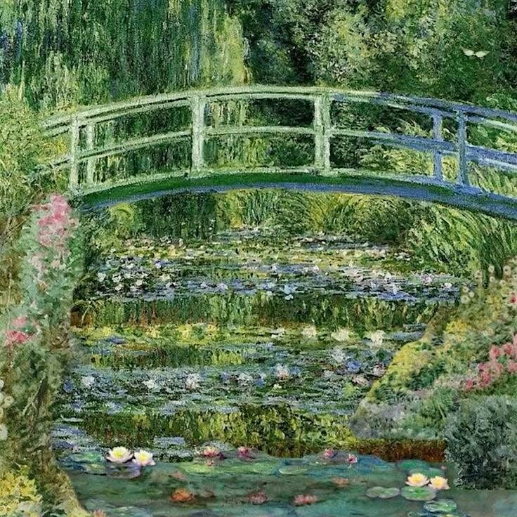 Monet's Water Lilies Floral Design Class