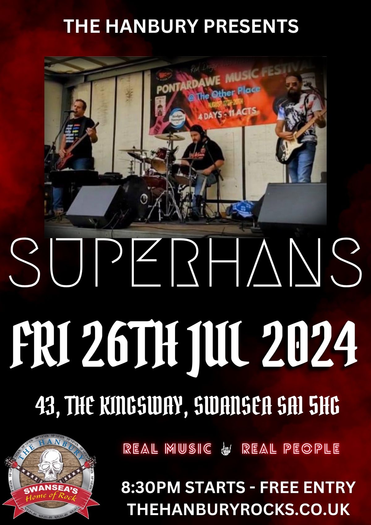 Superhans LIVE @ The Hanbury 