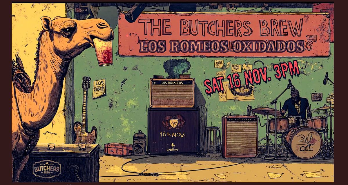 LOS ROMEOS OXIDADOS - LIVE AT BUTCHERS BREW BAR!