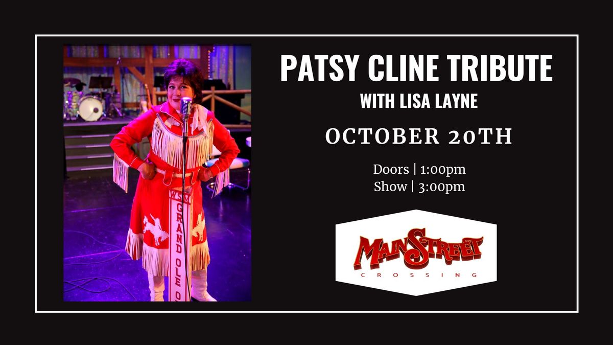 Patsy Cline Tribute | Reflections of Patsy Cline | Performed by Lisa Layne