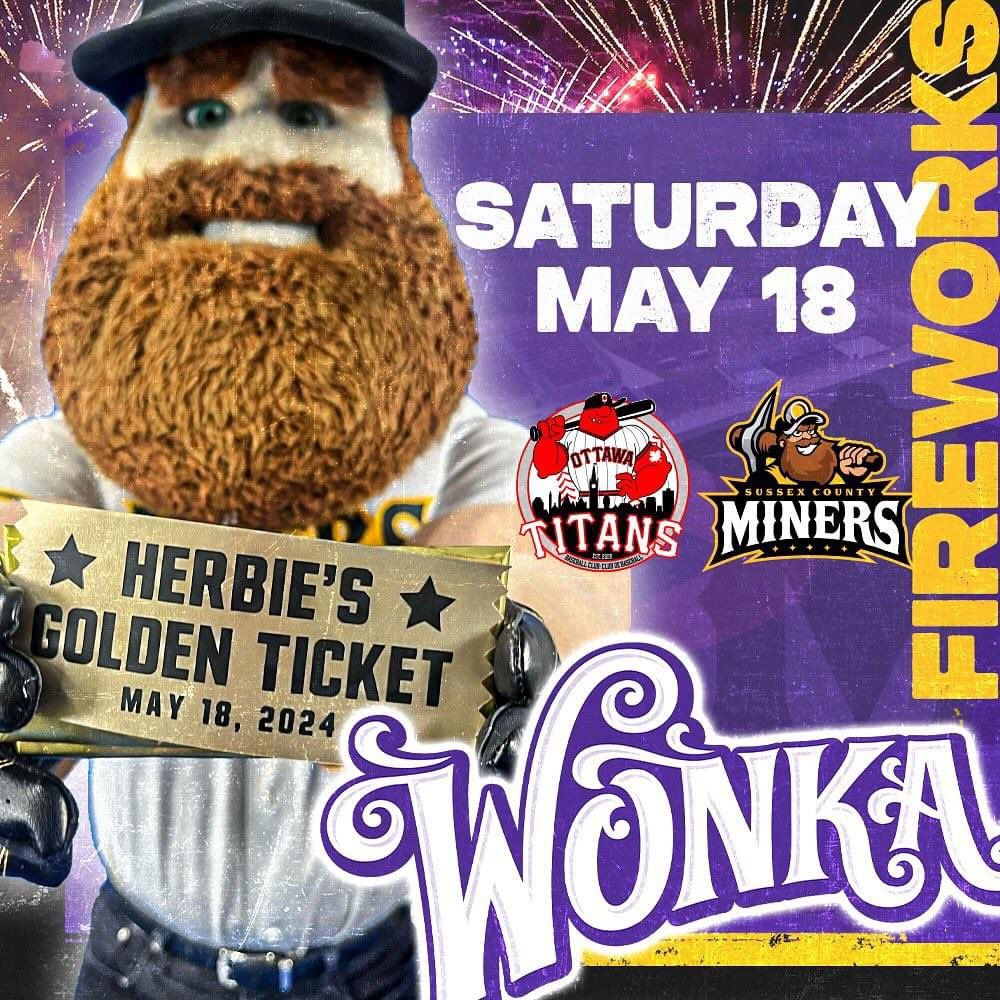 Sussex County Miners at Ottawa Titans at Ottawa Stadium