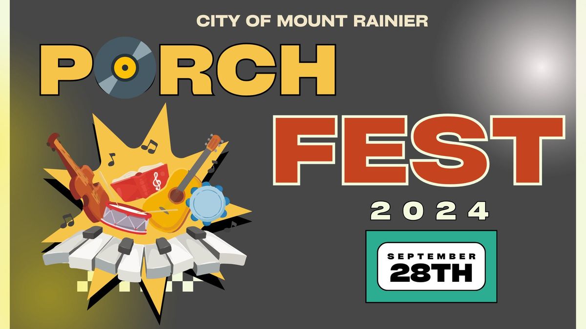 Mount Rainier Porch Fest