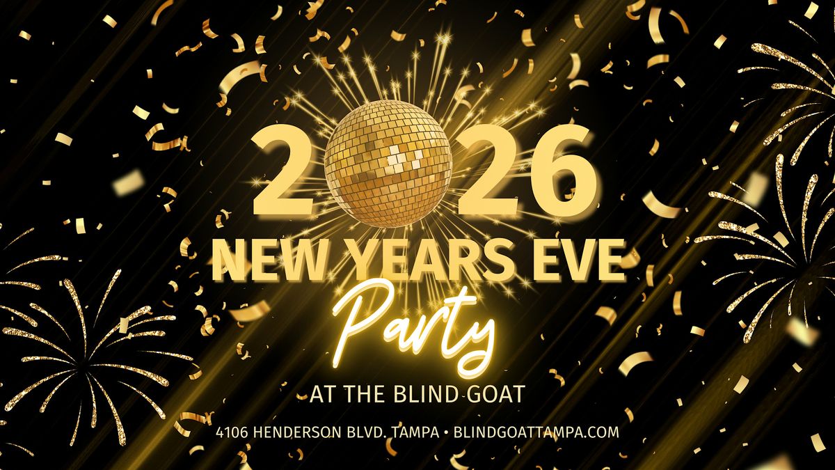 New Year's Eve 2026 At The Blind Goat