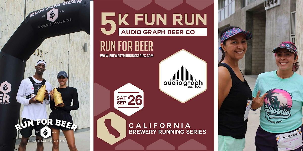 5k Fun Run at Audio Graph Beer Co | 2026 CA Brewery Running Series