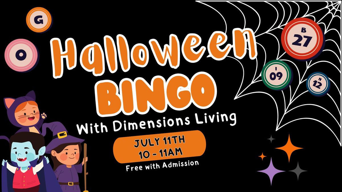 Halloween Bingo w\/ Dimensions Living!