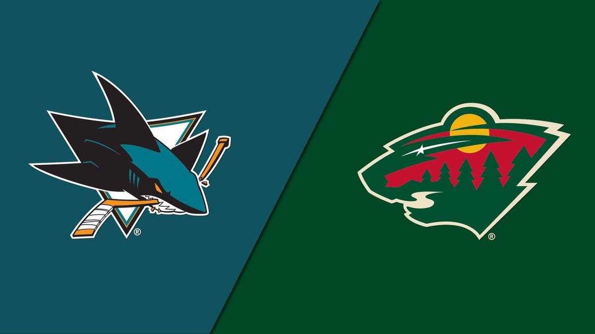 San Jose Sharks at Minnesota Wild at Xcel Energy Center