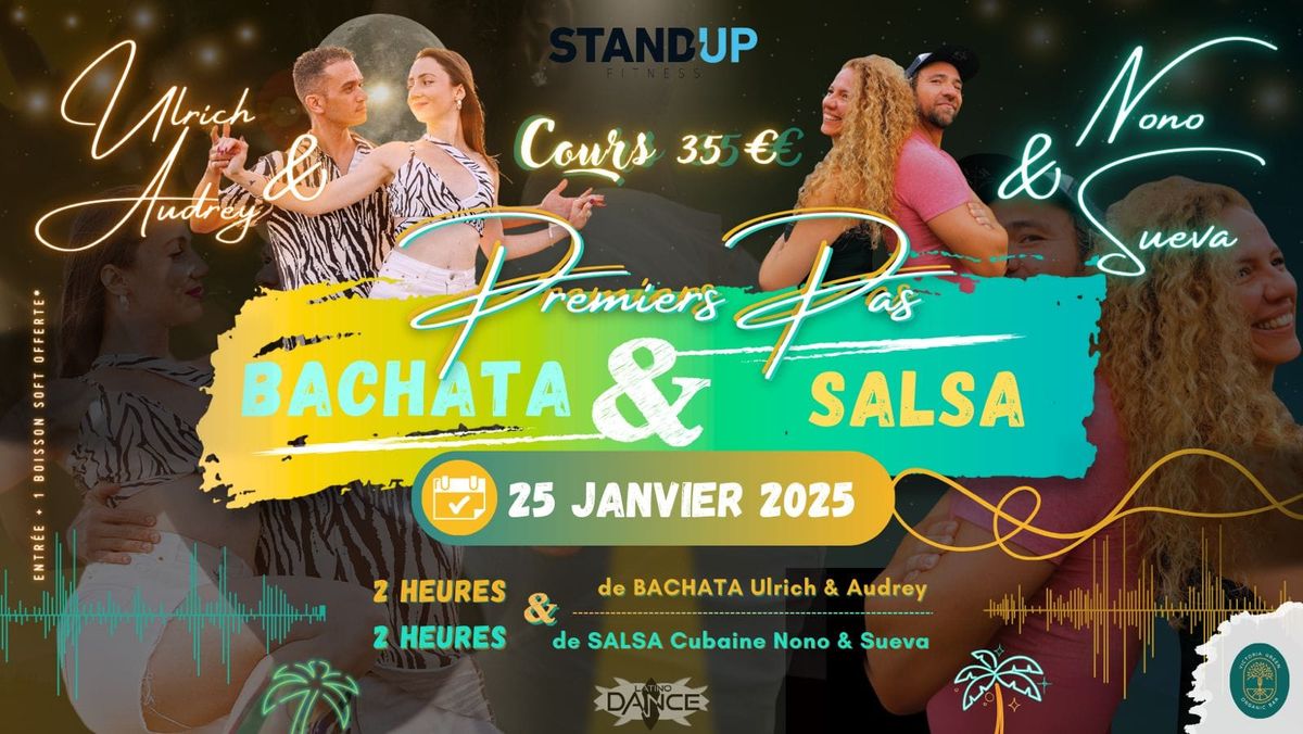 \u2728 Stage de Bachata \/ Salsa "Premiers Pas"\u2728