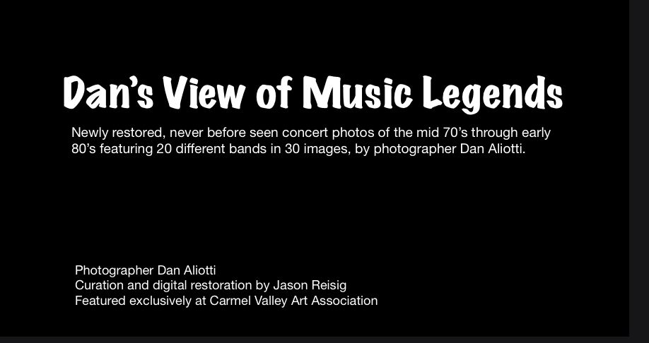 Dan's View of Music Legends