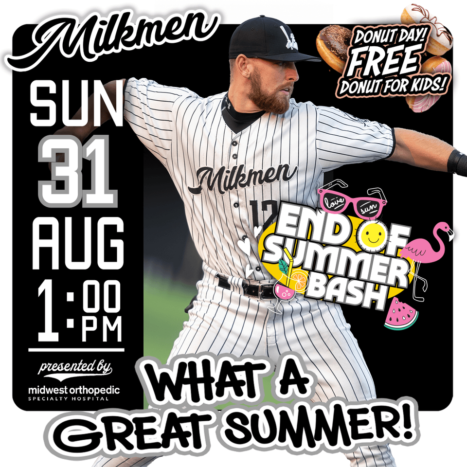Milwaukee Milkmen at Lake Country DockHounds at Wisconsin Brewing Company Park