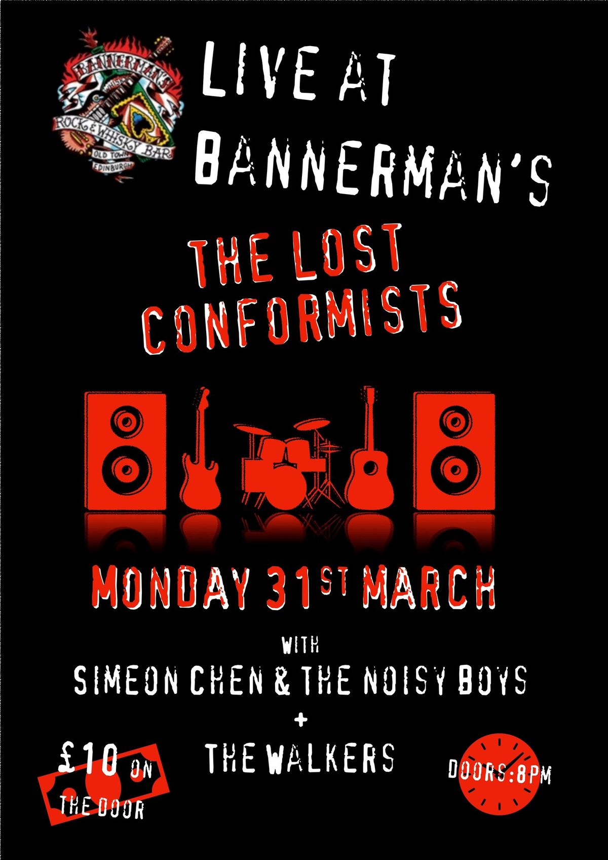 The Lost Conformists LIVE at Bannerman's.