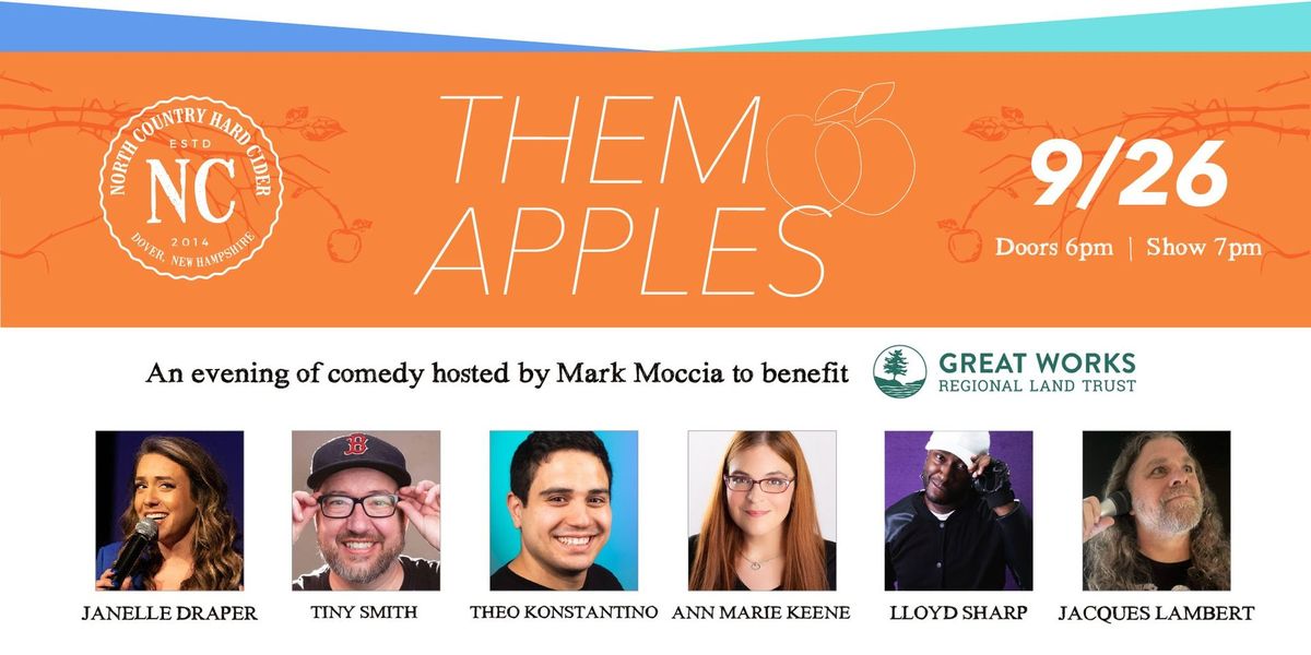 THEM APPLES Comedy Night to benefit GWRLT