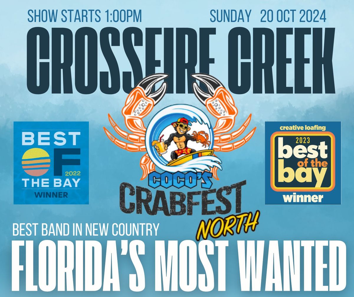 COCO's CRABFEST! | Crossfire Creek (New Country Band)