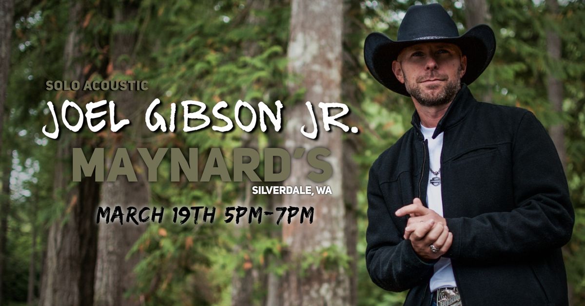 Joel Gibson Jr. @ Maynard's