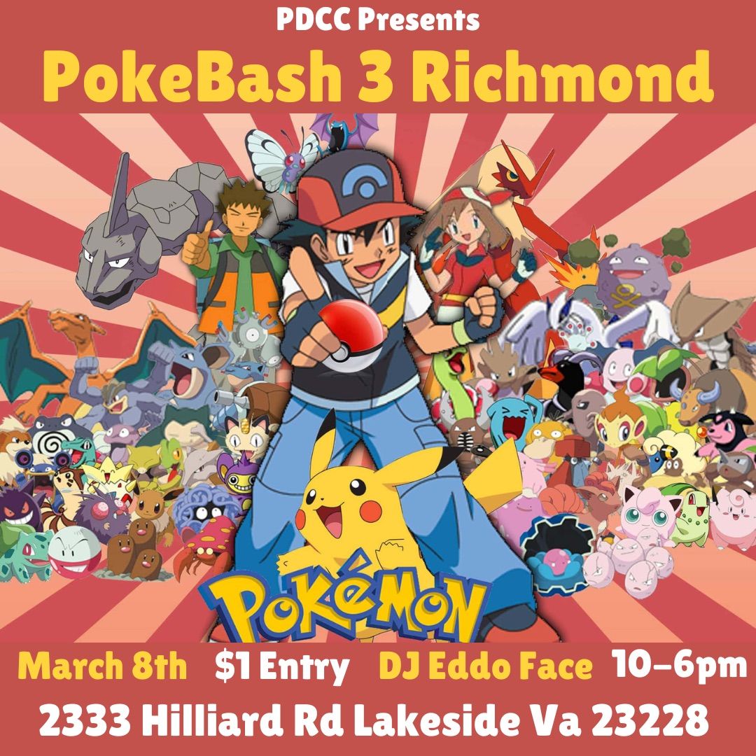 PokeBash 3 TCG Card Show Richmond