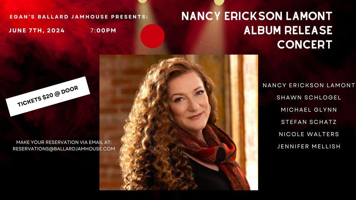 Nancy Erickson Lamont "Through the Passages" Album Release Concert!