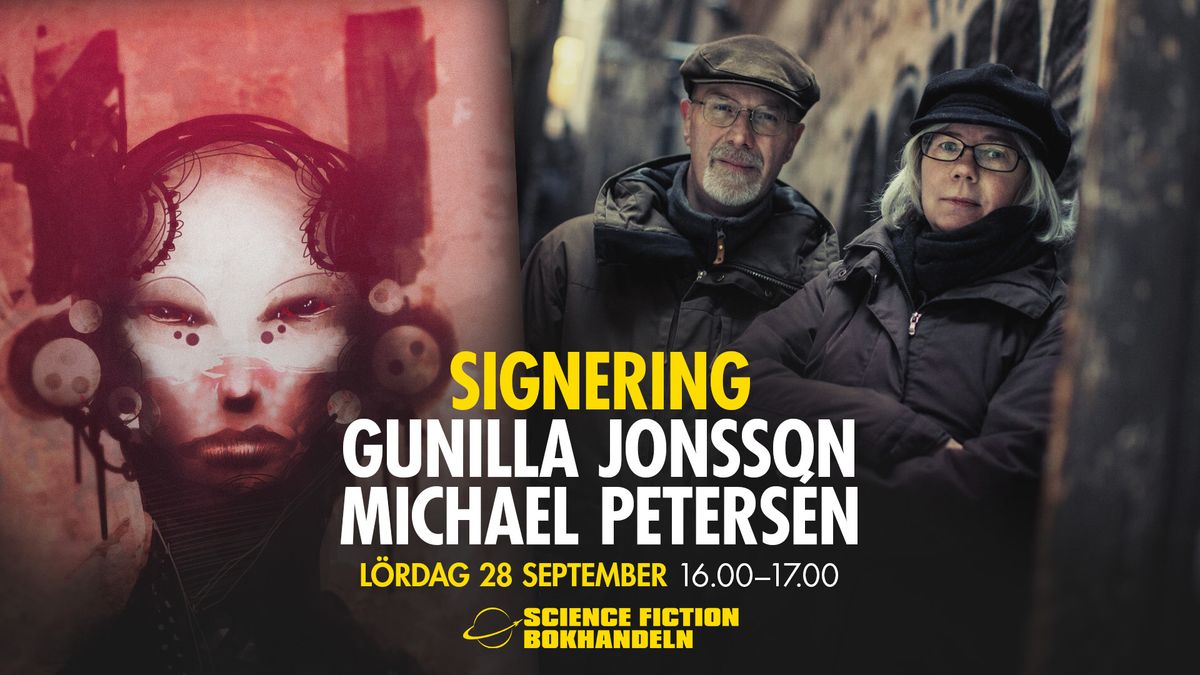 Signering: Gunilla Jonsson & Michael Peters\u00e9n (G\u00f6teborg)