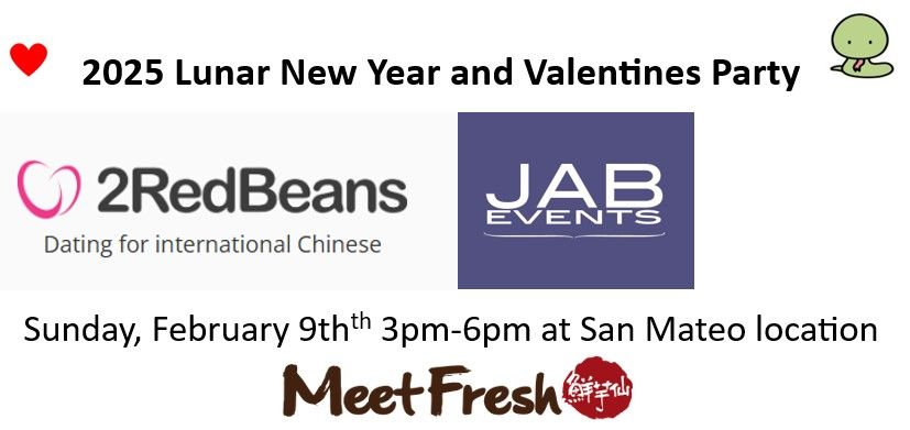 Lunar New Year and Valentine's Day party by JAB Events and 2Redbeans