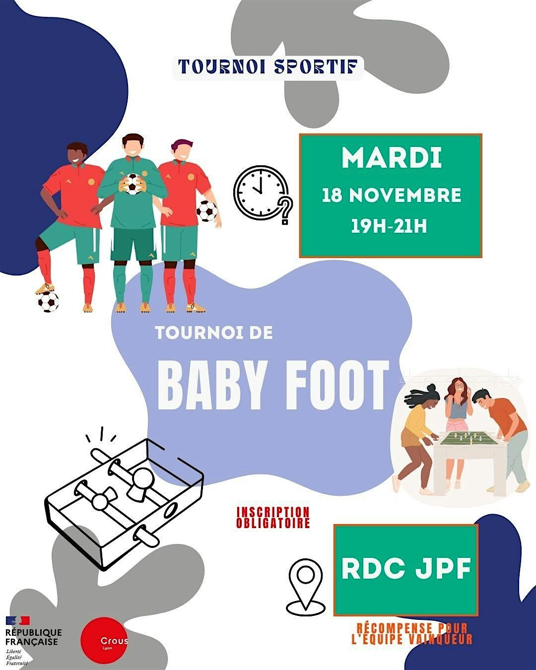 TOURNOI BABY FOOT