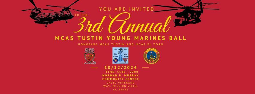 The 3rd Annual MCAS Tustin Young Marines Ball