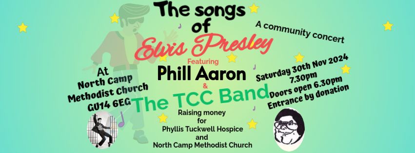 Phill Aaron and the TCC band in concert