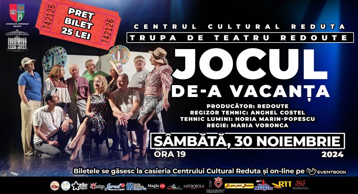 Spectacol de teatru JOCUL DE-A VACAN\u021aA