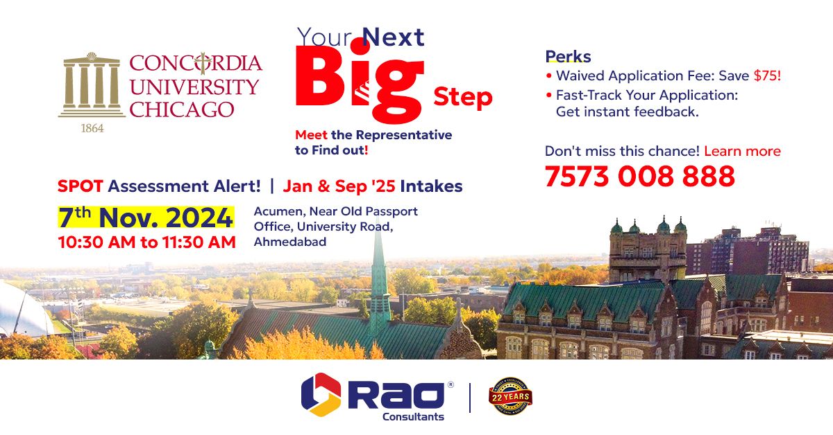 Concordia University Chicago - Spot Assessment - Study in USA