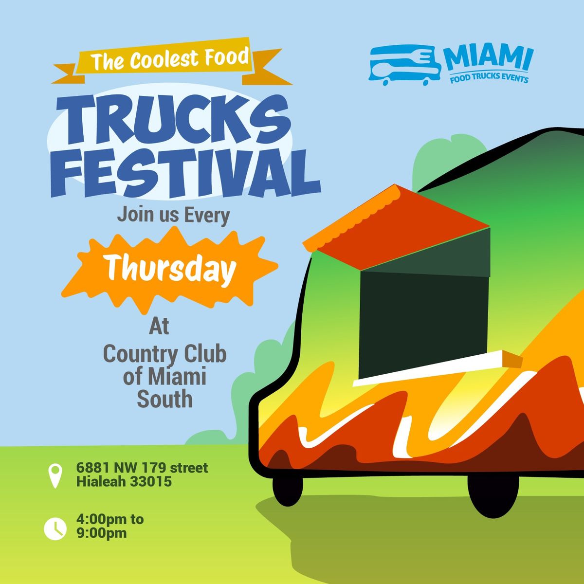 Food Trucks Thursdays Country club miami South