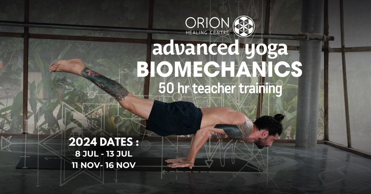 50H ADVANCED YOGA BIOMECHANICS YTTC