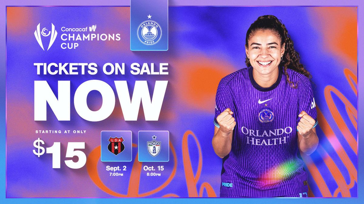 CONCACAF W Champions Cup: Orlando Pride vs CF Pachuca Femenil