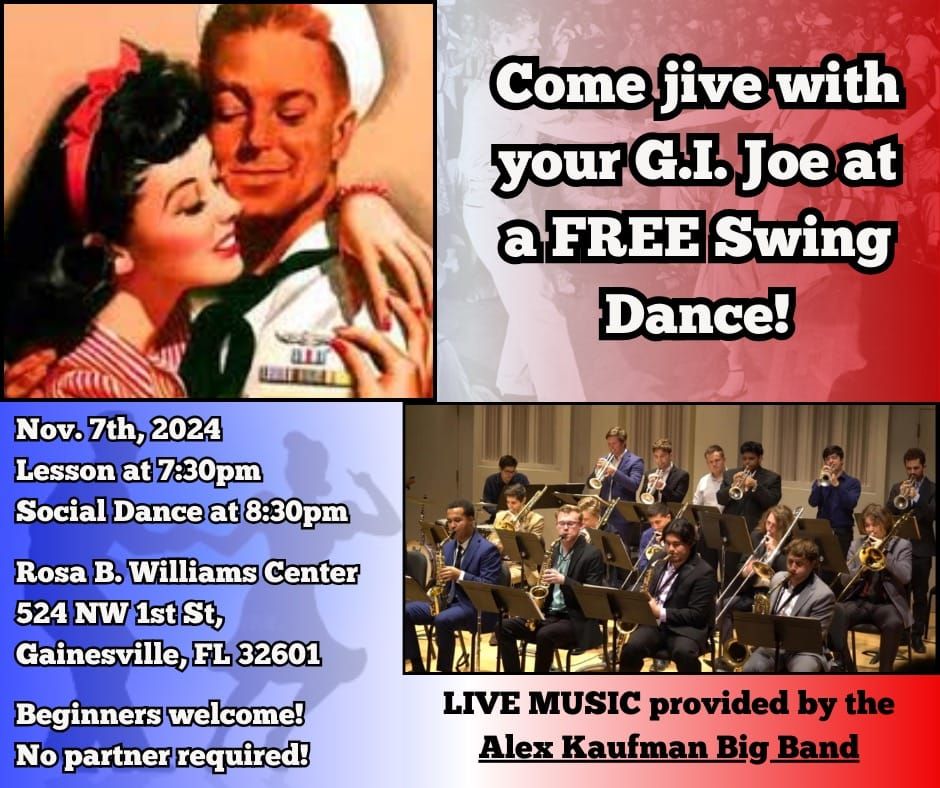 USO Swing Dance w\/ The Alex Kaufman Big Band