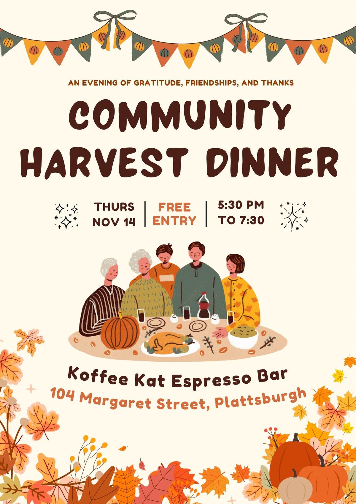 Community Harvest Dinner