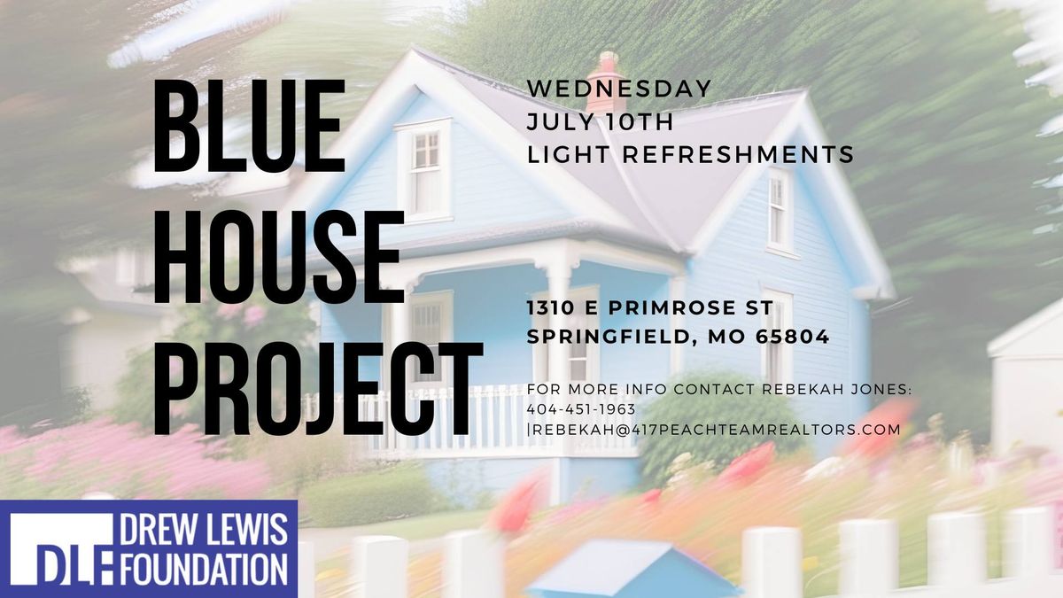 Blue House Project Panel Discussion with Eric & Amy Blansit