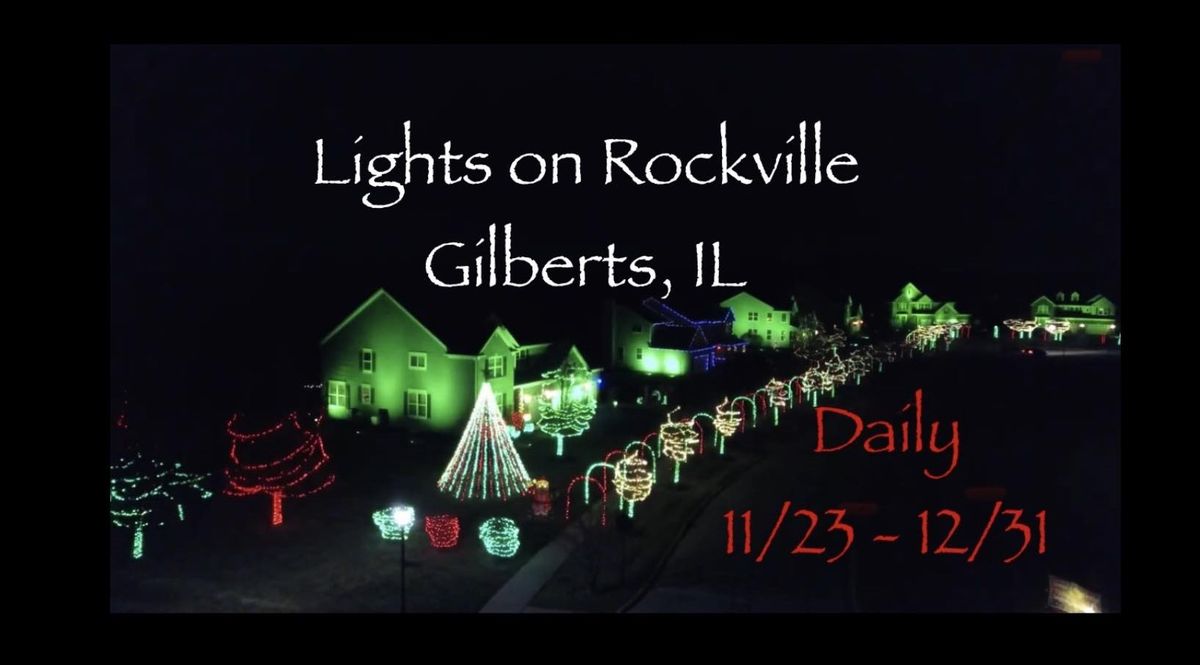 Opening Night- Lights On Rockville Christmas Lights