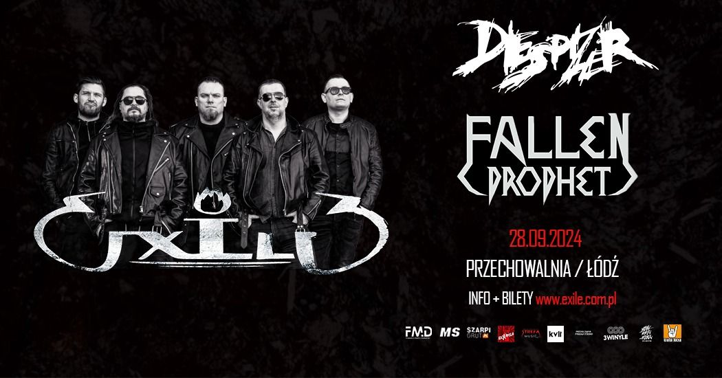 EXILE + DESPIZER + FALLEN PROPHET \/ 28.09.2024 \/ PRZECHOWALNIA, \u0141\u00d3D\u0179