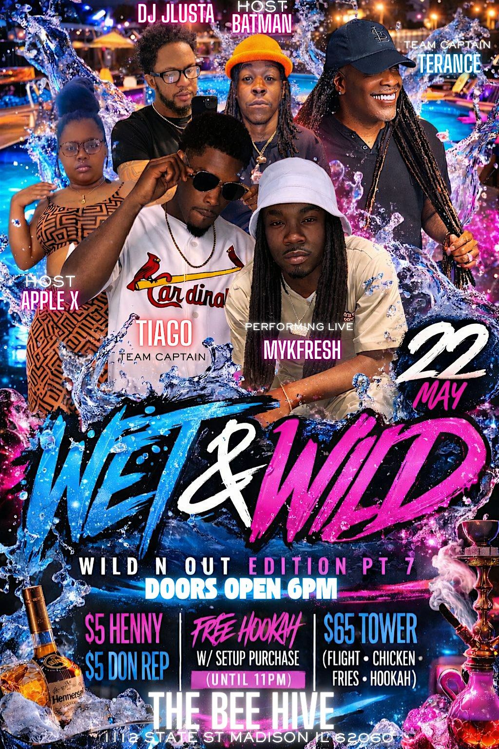 WET & WILD \u2013 WILD N OUT GAME NIGHT EDITION PT. 7