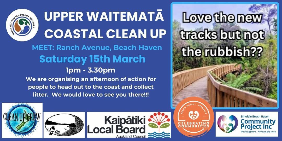 Upper Waitemat\u0101 Coastal Clean Up