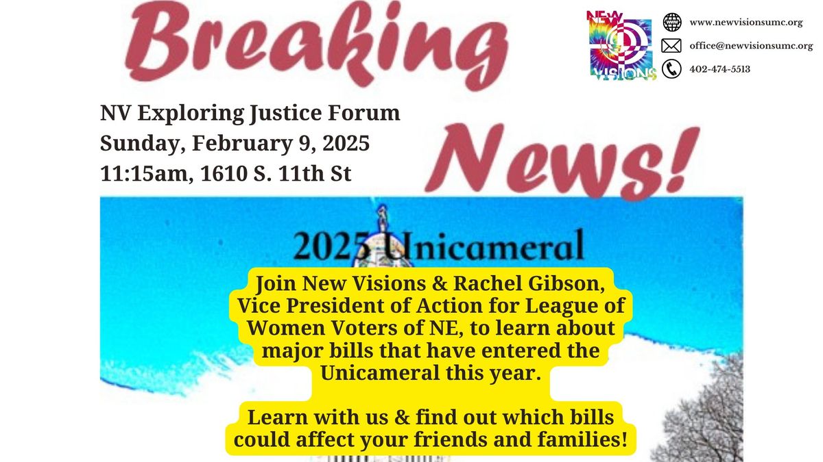 NV Exploring Justice Forum - Unicameral 