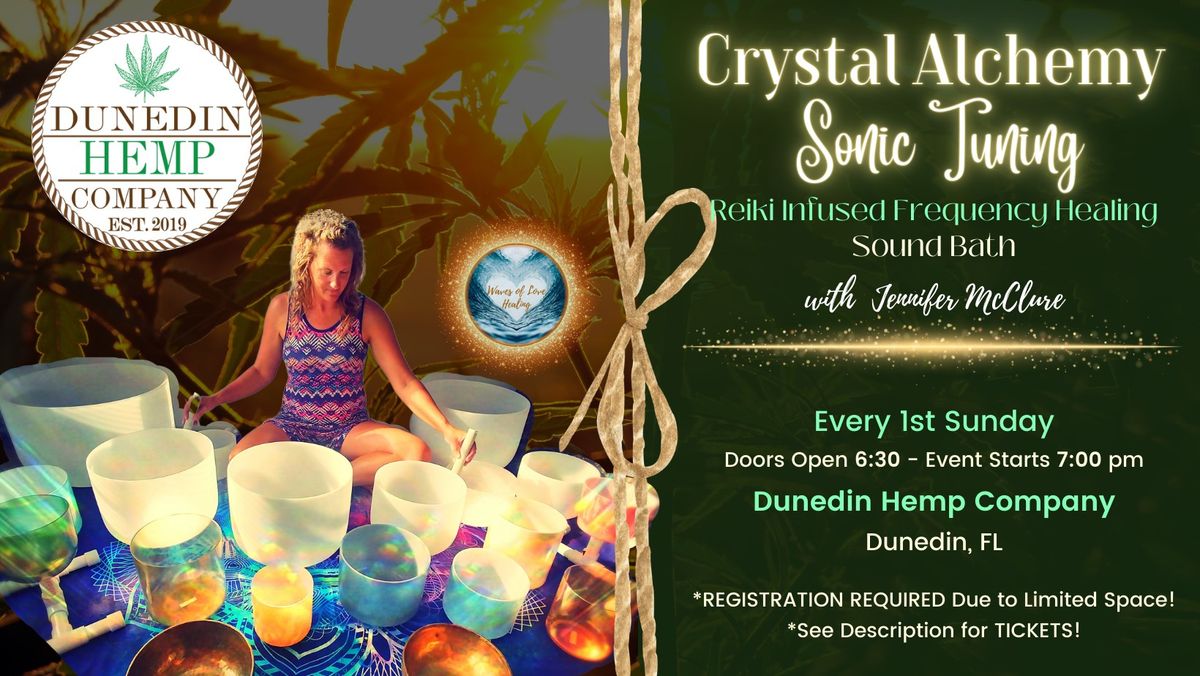 Crystal Alchemy Sonic Tuning \u2728 RESERVATION REQUIRED