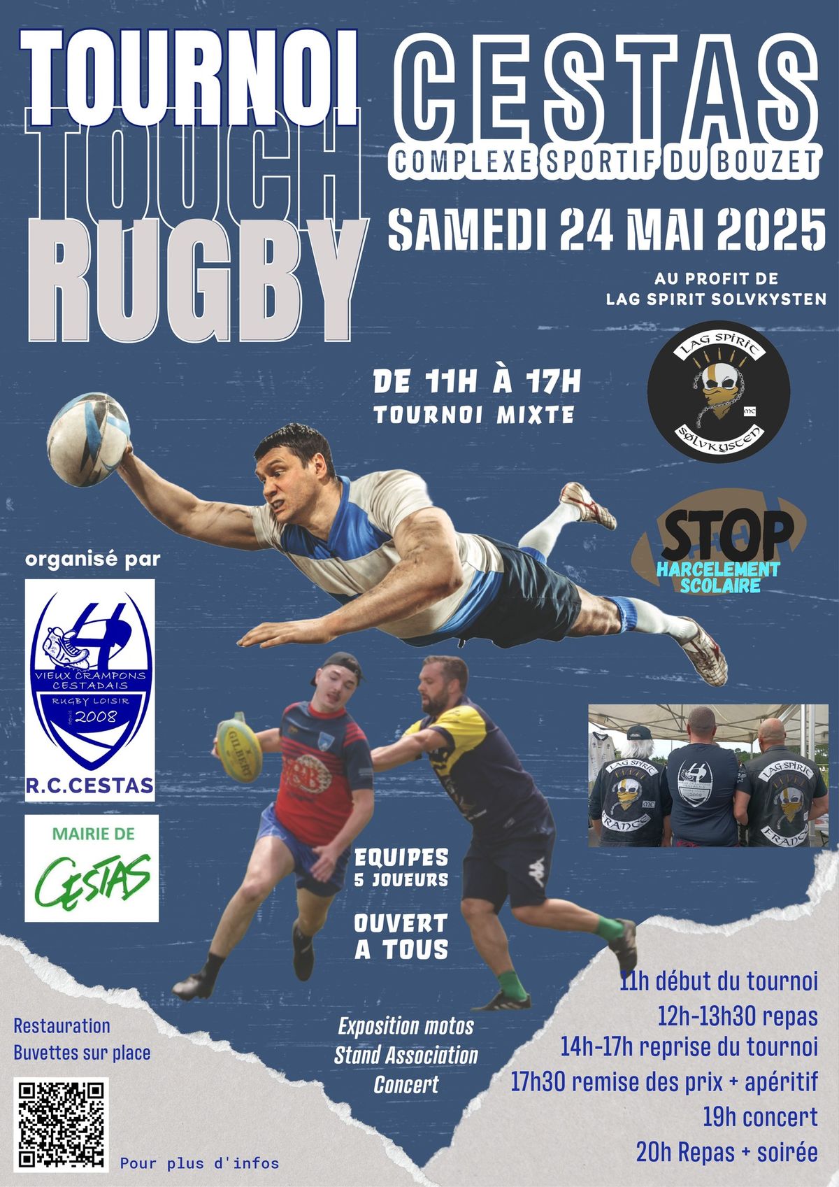 Tournoi touch rugby VCC 2025