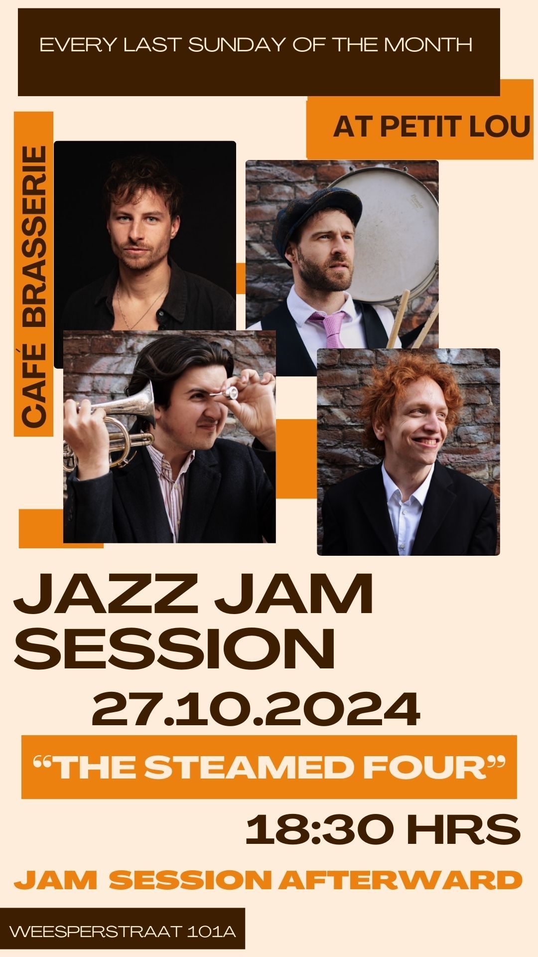 18th Jazz Jam Session (every last Sunday of the Month)